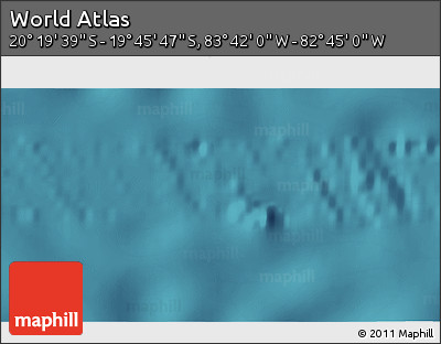 Satellite 3D Map of the Area around 20° 2' 43" S, 83° 13' 29" W