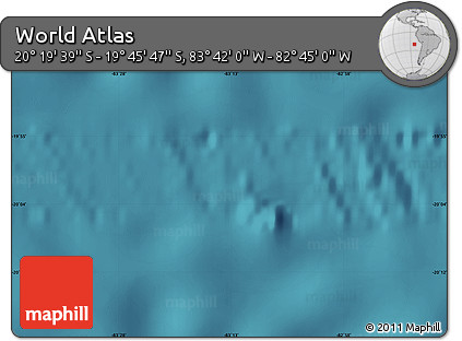 Satellite Map of the Area around 20° 2' 43" S, 83° 13' 29" W
