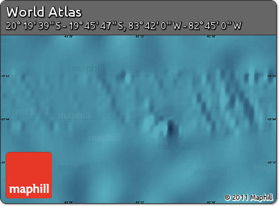 Satellite Map of the Area around 20° 2' 43" S, 83° 13' 29" W