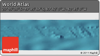 Satellite Panoramic Map of the Area around 20° 2' 43" S, 83° 13' 29" W