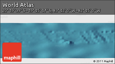 Satellite Panoramic Map of the Area around 20° 2' 43" S, 83° 13' 29" W
