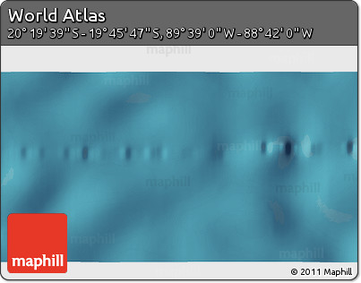 Satellite 3D Map of the Area around 20° 2' 43" S, 89° 10' 30" W