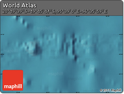Satellite Map of the Area around 20° 2' 43" S, 96° 7' 30" E