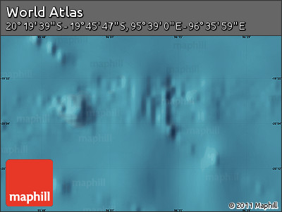 Satellite Map of the Area around 20° 2' 43" S, 96° 7' 30" E