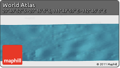 Satellite Panoramic Map of the Area around 20° 32' 59" S, 112° 16' 30" E