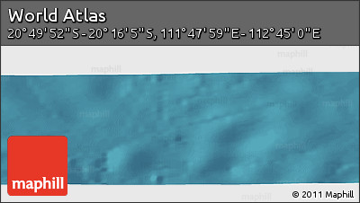 Satellite Panoramic Map of the Area around 20° 32' 59" S, 112° 16' 30" E
