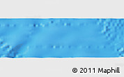 Shaded Relief Panoramic Map of the area around 20° 32' 59" S, 112° 7' 30" W