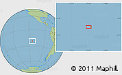 Savanna Style Location Map of the area around 20° 32' 59" S, 113° 49' 29" W