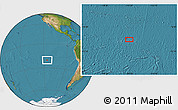 Satellite Location Map of the area around 20° 32' 59" S, 115° 31' 30" W