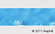 Physical Panoramic Map of the area around 20° 32' 59" S, 116° 22' 30" W