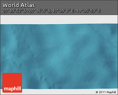Satellite 3D Map of the Area around 20° 32' 59" S, 11° 7' 30" E