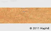 Satellite Panoramic Map of the area around 20° 32' 59" S, 121° 37' 30" E