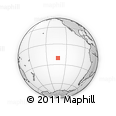 Outline Map of the Area around 20° 32' 59" S, 132° 31' 30" W, rectangular outline
