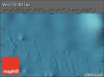 Satellite Map of the Area around 20° 32' 59" S, 140° 10' 30" W