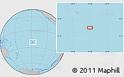 Gray Location Map of the area around 20° 32' 59" S, 146° 58' 29" W