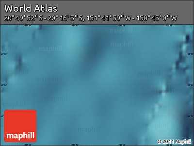 Satellite Map of the Area around 20° 32' 59" S, 151° 13' 29" W