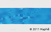 Physical Panoramic Map of the area around 20° 32' 59" S, 159° 43' 29" W