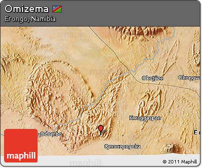 Satellite 3D Map of Omizema