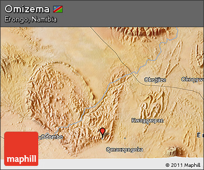 Satellite 3D Map of Omizema