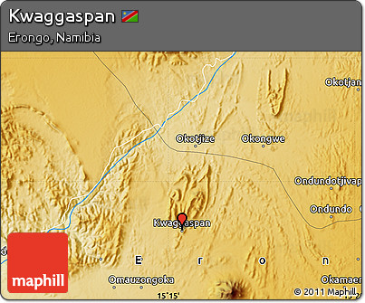 Physical Map of Kwaggaspan