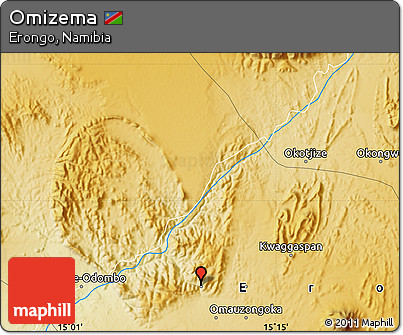 Physical Map of Omizema