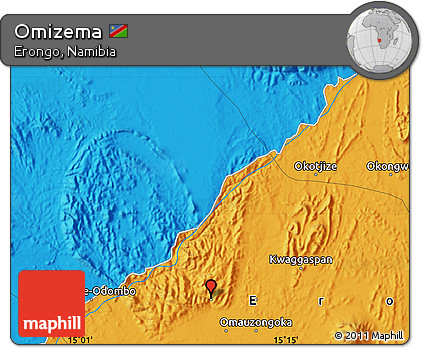 Political Map of Omizema