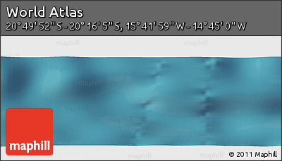 Satellite Panoramic Map of the Area around 20° 32' 59" S, 15° 13' 29" W