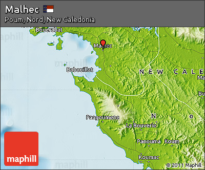 Physical Map of Malhec