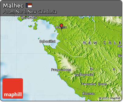Physical Map of Malhec
