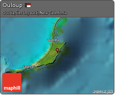 Satellite 3D Map of Ouloup
