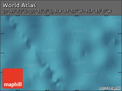Satellite Map of the Area around 20° 32' 59" S, 168° 13' 29" W