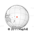 Outline Map of the Area around 20° 32' 59" S, 169° 4' 29" W, rectangular outline