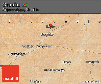 Satellite Map of Oruaku