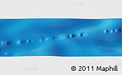 Shaded Relief Panoramic Map of the area around 20° 32' 59" S, 20° 19' 30" W