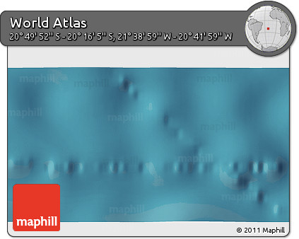 Satellite 3D Map of the Area around 20° 32' 59" S, 21° 10' 29" W