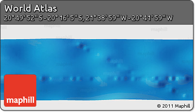 Shaded Relief Panoramic Map of the Area around 20° 32' 59" S, 21° 10' 29" W