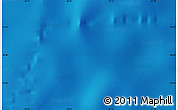 Shaded Relief Map of the area around 20° 32' 59" S, 27° 58' 30" W
