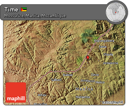 Satellite 3D Map of Time