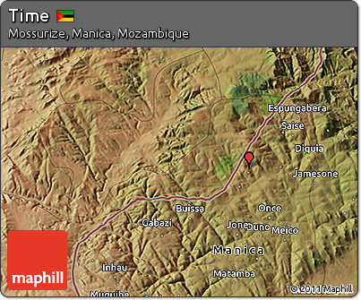 Satellite 3D Map of Time