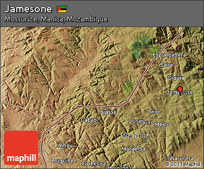 Satellite 3D Map of Jamesone