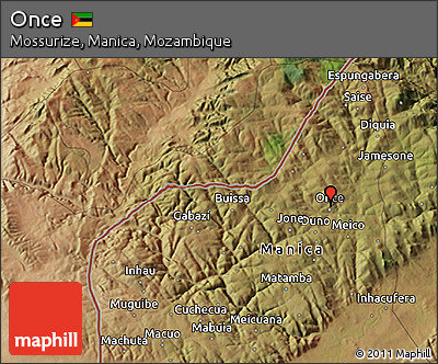 Satellite 3D Map of Once