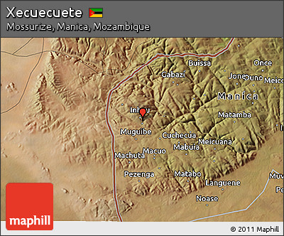 Satellite 3D Map of Xecuecuete