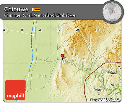 Physical Map of Chibuwe