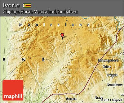 Physical Map of Ivorie