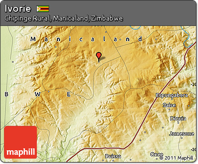 Physical Map of Ivorie