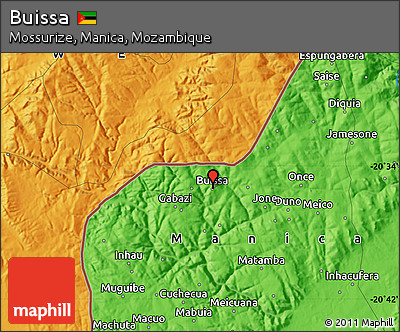 Political Map of Buissa
