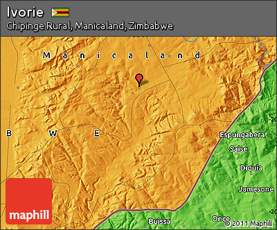 Political Map of Ivorie