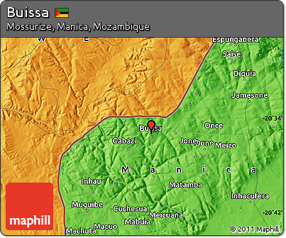 Political Map of Buissa