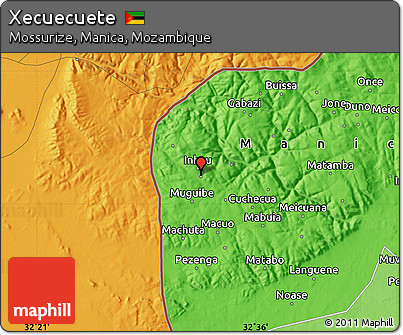 Political Map of Xecuecuete