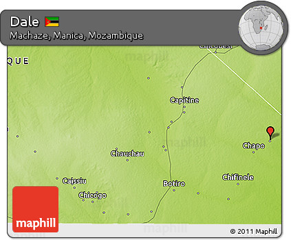 Physical 3D Map of Dale
